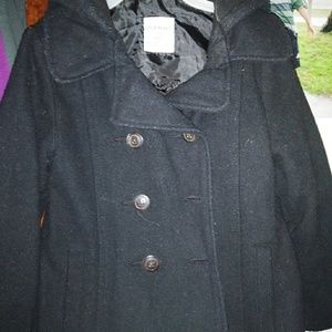 Girls 5/6 black 50%wool. Old Navy.